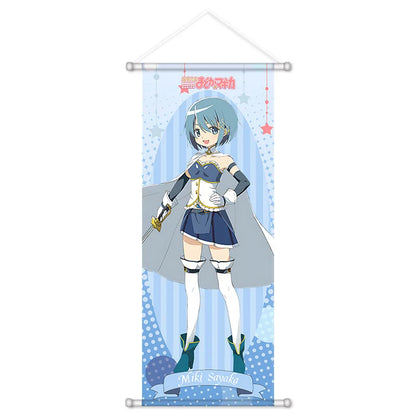 70cm Anime Madoka Magica Kaname Madoka Cartoon Figure Scroll Canvas Wall Hanging Print Home Decor Anime Poster Wall Manga Art