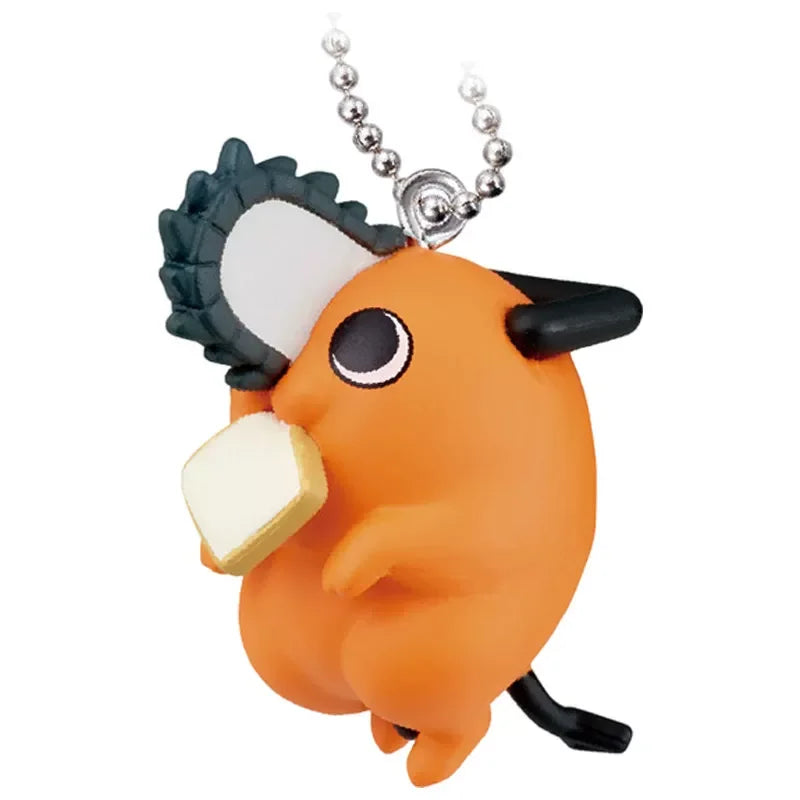 Chainsaw Man 3d Figure Keychain Anime Gashapon Pendant Reze Makima Denji Pochita Collectible Bag Decoration For Anime Fans