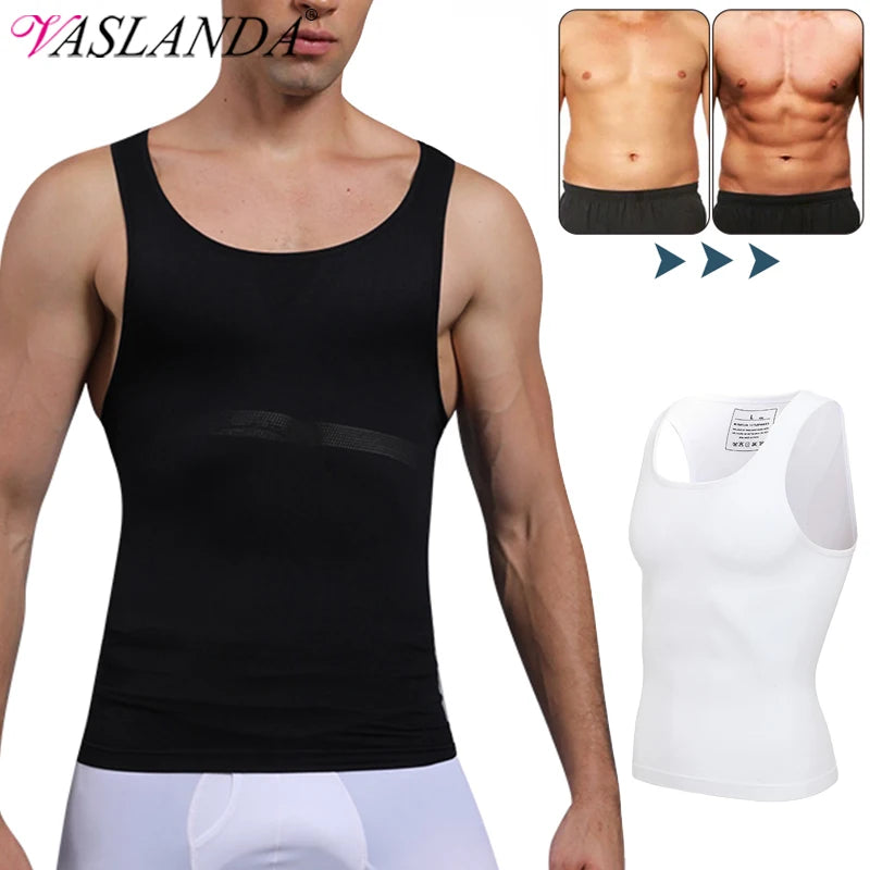 Men's Slimming Body Shapewear Corset Vest Compression Abdomen Tummy Belly Control Waist Cincher Corset Body Shapewear