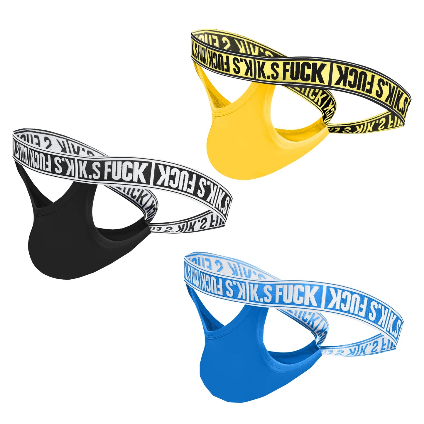 Men's Jockstrap Panties Elastic Low-Rise Comfortable Underpants Breathable Briefs - 3PCS/2PCS/1PCS Options Available