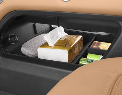 For 2020-2025 Land Rover Defender 90/110/130 Central Control Lower Storage Box Car-Specific Silicone Storage Organizer