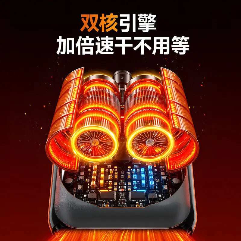 Foldable Portable Mini Clothes Dryer for Home Travel Dorm Electric Laundry Drying Machine