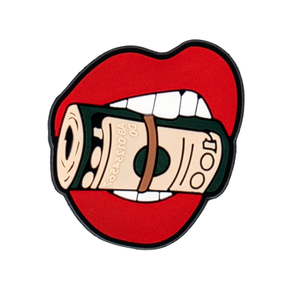 1/25PCS Red Romance & Glam Theme Shoe Charms Set DIY Decorative Pins Lips Heart Lipstick Clogs Accessories for Women Men Gifts