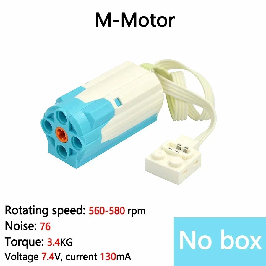 Power Function Technical Parts M XL L Servo Motor Strengthen Motor Building Blocks Multi High Speed PF Sets Brick Toys DIY Motor