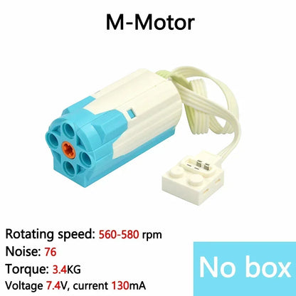 Power Function Technical Parts M XL L Servo Motor Strengthen Motor Building Blocks Multi High Speed PF Sets Brick Toys DIY Motor