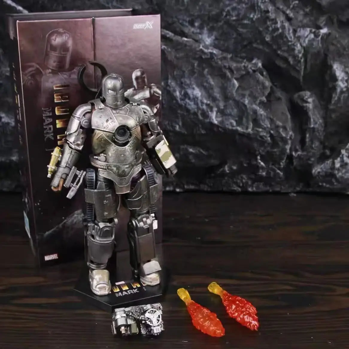 ZD Toys Iron Man Action Figures (Models: MK1-MK10,MK9, MK12, MK14, MK15, MK18, MK28, MK38, MK40, MK42, MK43,MK46 7-Inch, etc