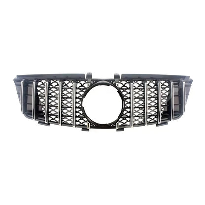 Front Mask Grille Bumper Grill Hood Mesh Modification For Mercedes Benz ML W164 2005-2011 GT Diamond Style Tuning Accessories