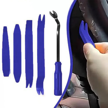 19/11/5PCS Auto Dismantle Tools Kit - Easy-to-Use Plastic Pry Tool Set for Car Door Clips, Radio Panels & Audio Repair