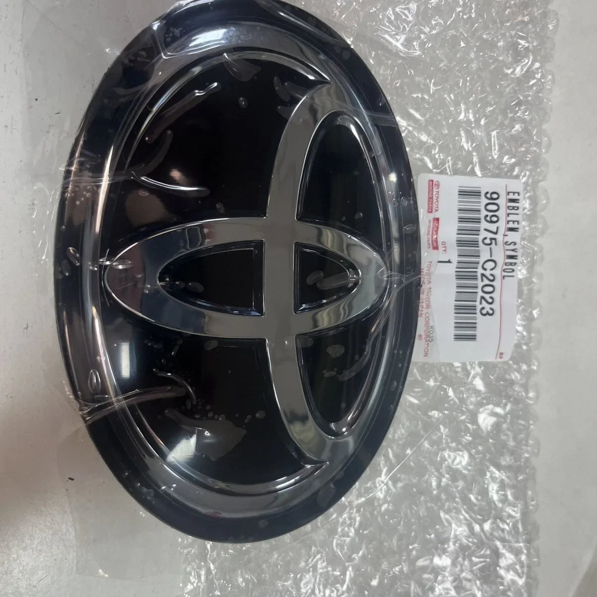 160mm car series crystal series 3D crystal car hybrid logo badges front grille for Toyota Highlander Camry RAV4 CHR Senna Avalon