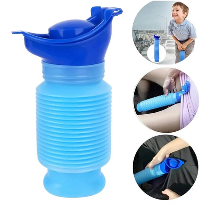 1-4Pcs Outdoor Portable Car Urinal, Retractable Non Squatting Travel Camping Hiking Emergency Urinal Outdoor Retractable Product