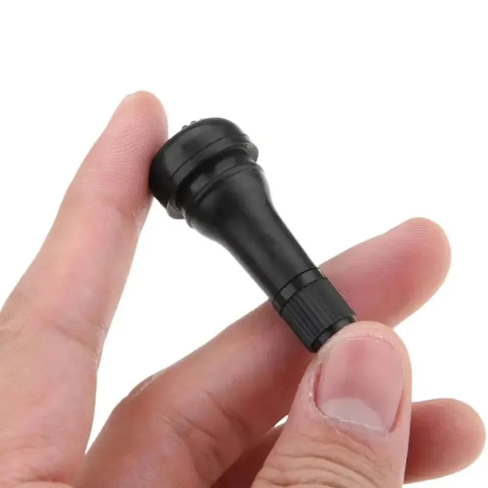 20/50/100pcs Universal Snap-in Car Tubeless Tyre Valve Stems Rubber Alloy Vacuum Tire Air Valve for Auto Motorcycle