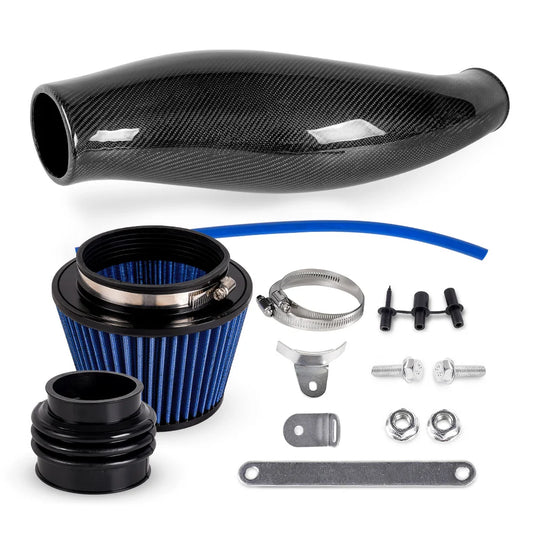 For Honda Civic EK EG Car Carbon Fiber Racing Car Air Intake Pipe