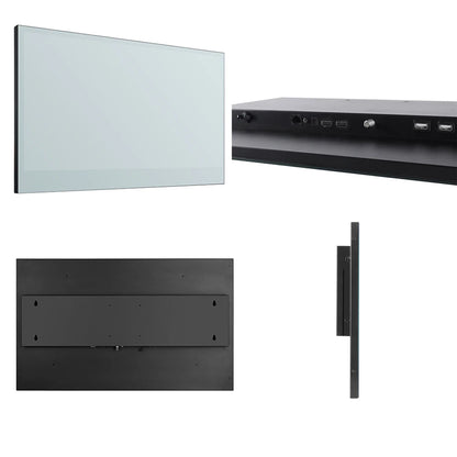 Souria 32 inches Smart Mirror Waterproof Television for Hotel Bathroom Luxury Design Android ATSC DVT-T, T2, C DTV Tuner TV