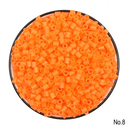 Fuse Beads Kit, 600pcs 5mm Iron Beads Set for Kids, DIY Art Craft Toys Iron Beads,  Christmas Birthday Gift for Boys and Girls