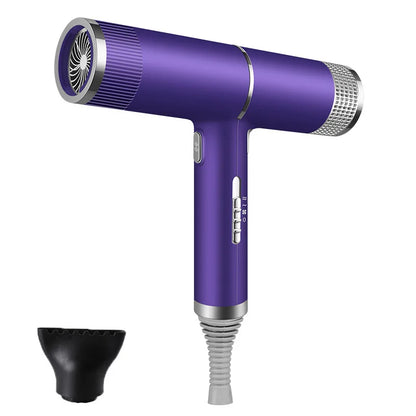 110-240V T Type Hair Dryer High Power Quick Dry Hot Cold Air Salon Home Blower Strong Wind Hair Protection for Daily Use