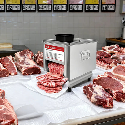Commercial Meat Cutter Kitchen Electric Meat Mincer Slicer Dicer Shredder Automatic Meat Grinder Fish Vegetable Cutting Machine