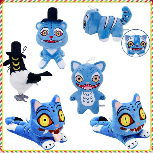 1/10pcs 2026 New Tiger Plush Toy Accessories Toy Tiger Plushie Doll Pop Birthday Gift for Children Kids Room