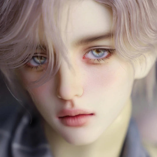 ML Eric 1/3 Ball Jointed Doll Head Divine Gentle Youth Male Faceup Unpainted Resin Head Sculpt Anime Style Doll Toy