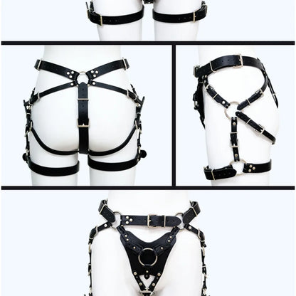 Multi Point CB Lock Chastity Pants Wearable Dildo Bondage for Men Male for Chastity Device Bdsm Adult Sex Toys BDSM Restraint