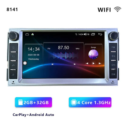 CHSTEK Android 13 Car Radio For Hyundai Santa Fe 2007 2008-2012 Head Unit Carplay Bluetooth WIFI 4G GPS Multimedia Vedio Player