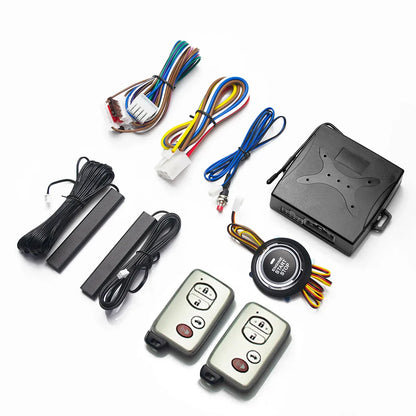 Car Alarm Modification Start Stop Ignition Button Keyless Entry Remote Start  Turn Signal Indicator Universal Accessorie