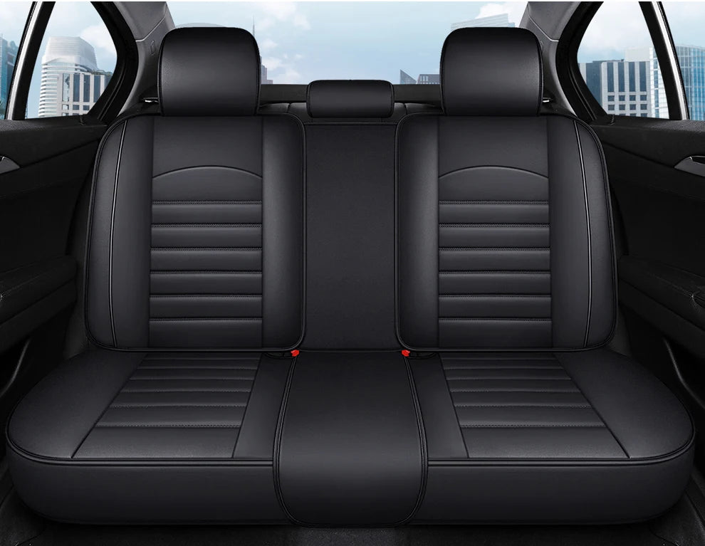 Full Coverage Pu Leather Car Seat Covers for AUDI All car models A3 Sportback A1 A4 A5 A6 A6L A7 A8 A8L Car Accessories