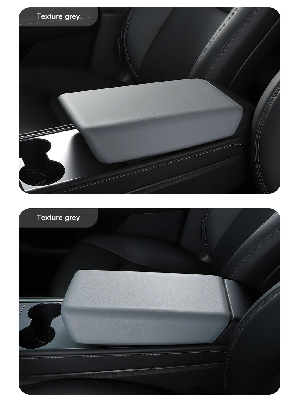 YZ  For Tesla Model Y YL Juniper Model 3 Highland TPE Armrest Cover Soft Case Center Arm Rest Pad Anti-scratch 2026 Accessories