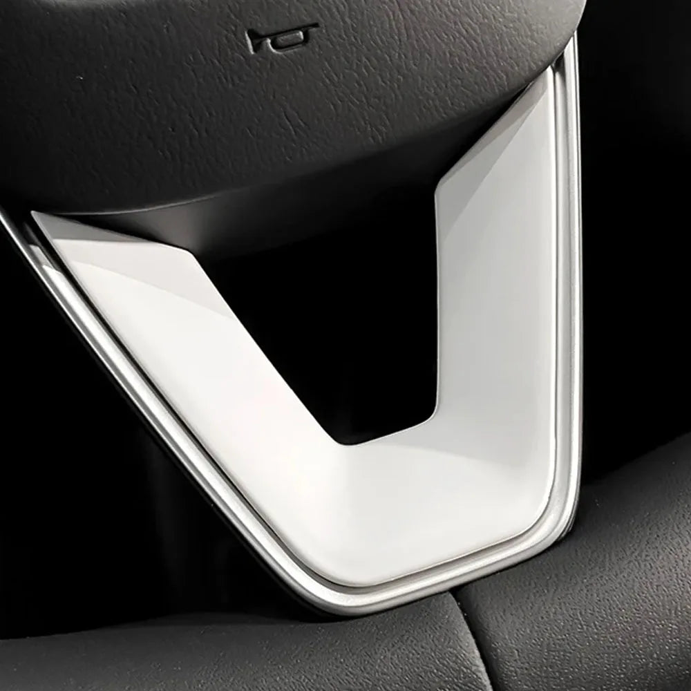 Matte White Steering Wheel Covers for Tesla Model Y Juniper Model 3 Highland Steering Wheel Cover Protector Car Accessories 2026