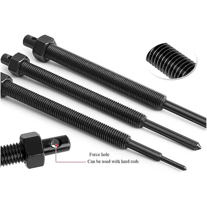 12PCS Motorcycle Inner Bearing Puller Set Blind Hole Bearing Removal Tool Kit Motorcycle Box Bearing Disassembly Tool