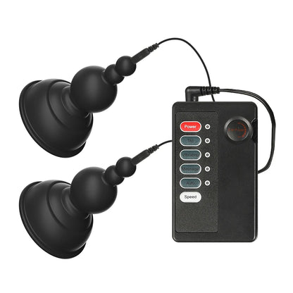 Electric Shock Nipple Sucker Clamps Electro Stimulator Adult Stimulator BDSM Sex Toys For Women Couples Female