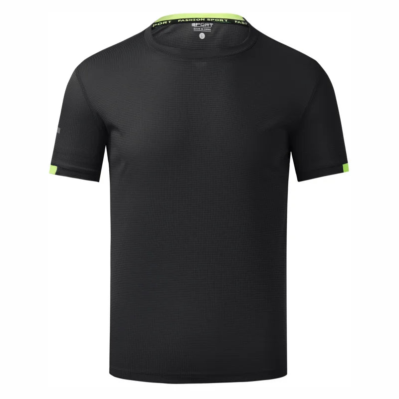 Quick-Drying Breathable Sports T Shirt Custom Logo Print Embroidery Personal Design Company Brand 8 Colors  Fashion Tops S-4xl