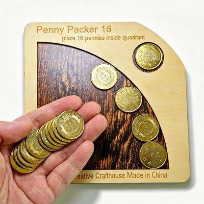 Penny Baffling Puzzle Difficult Brain Teasers for Adults & Kids Educational Toys IQ Logic Challenge Juegos De Inteligencia