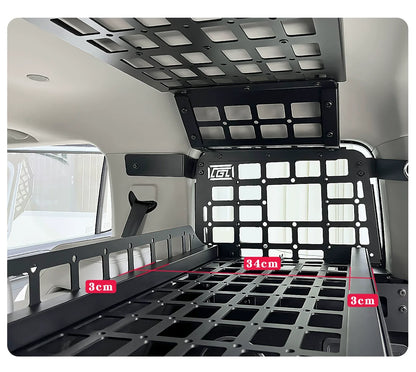 CGZ Trunk Shelf Modular Storage System Molle Panel Cargo Organizers Racks for New 2026 Tank 300 Hi4-T PHEV