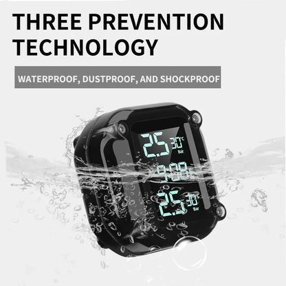 Motorcycle Tire Pressure Monitor M5 Combination Digital Display External Motorcycle Wireless Tire Pressure Detector