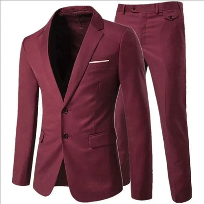 Elegant Men Suits For Wedding 3 Pieces 2 Set Jackets Vest Pants  Blazers Outfit Business Classic Full 2024 Formal Costume