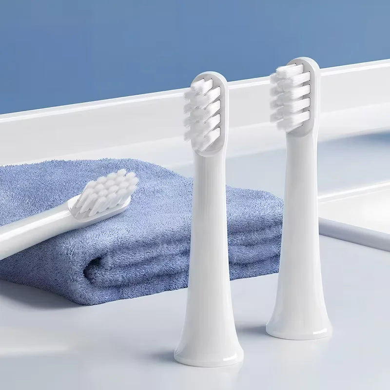 4/8PCS For XIAOMI MIJIA T100 Replacement Brush Heads Sonic Electric Toothbrush DuPont Soft Bristle Suitable Nozzles