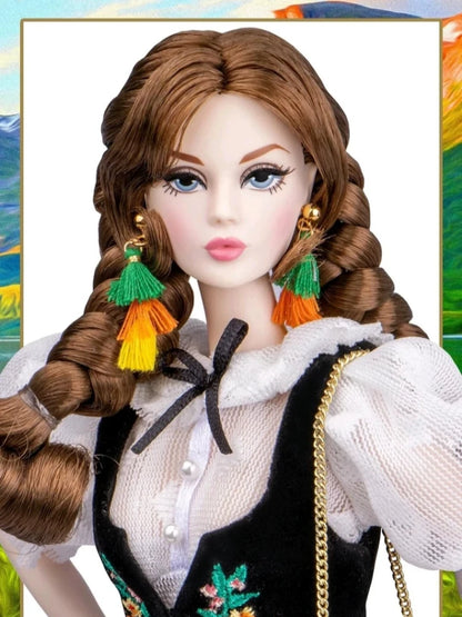 GSF Designer Doll MIZI Doll Customized Fashion Doll Vintage Modern‌ Cute Girl Custom Toy Friend DIY Gift