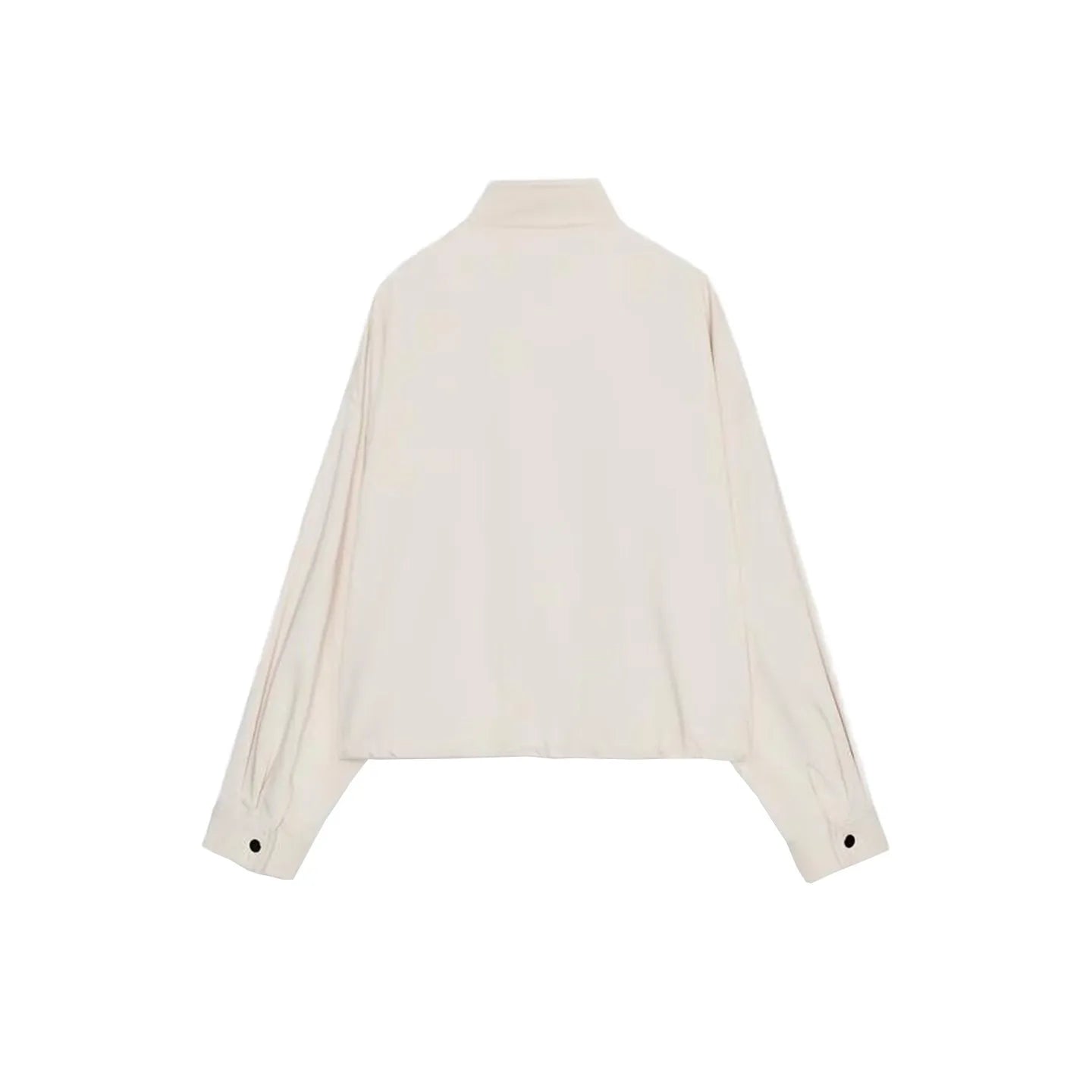 Women's Pilot Jacket Coat High Waist Commute Line Decor Straight Leg Pants Two Piece Set Long Sleeve Stand Collar Jacket