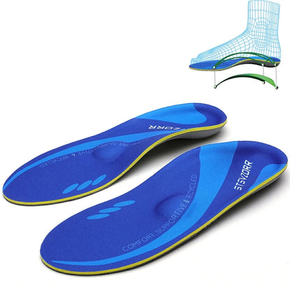 IFITNA Arch Support Orthopedic Insoles Sneaker Plantar Fasciitis Orthotic Shoes Inserts Flat Feet Heel Pain Athletic Cushion Pad