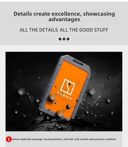 Suitable for ZEEKR Card Keycase 001 9x 7x zeekr 007gt zeekr 009 Automotive NFC Card Pack Protective Shell NFC Card Keychain