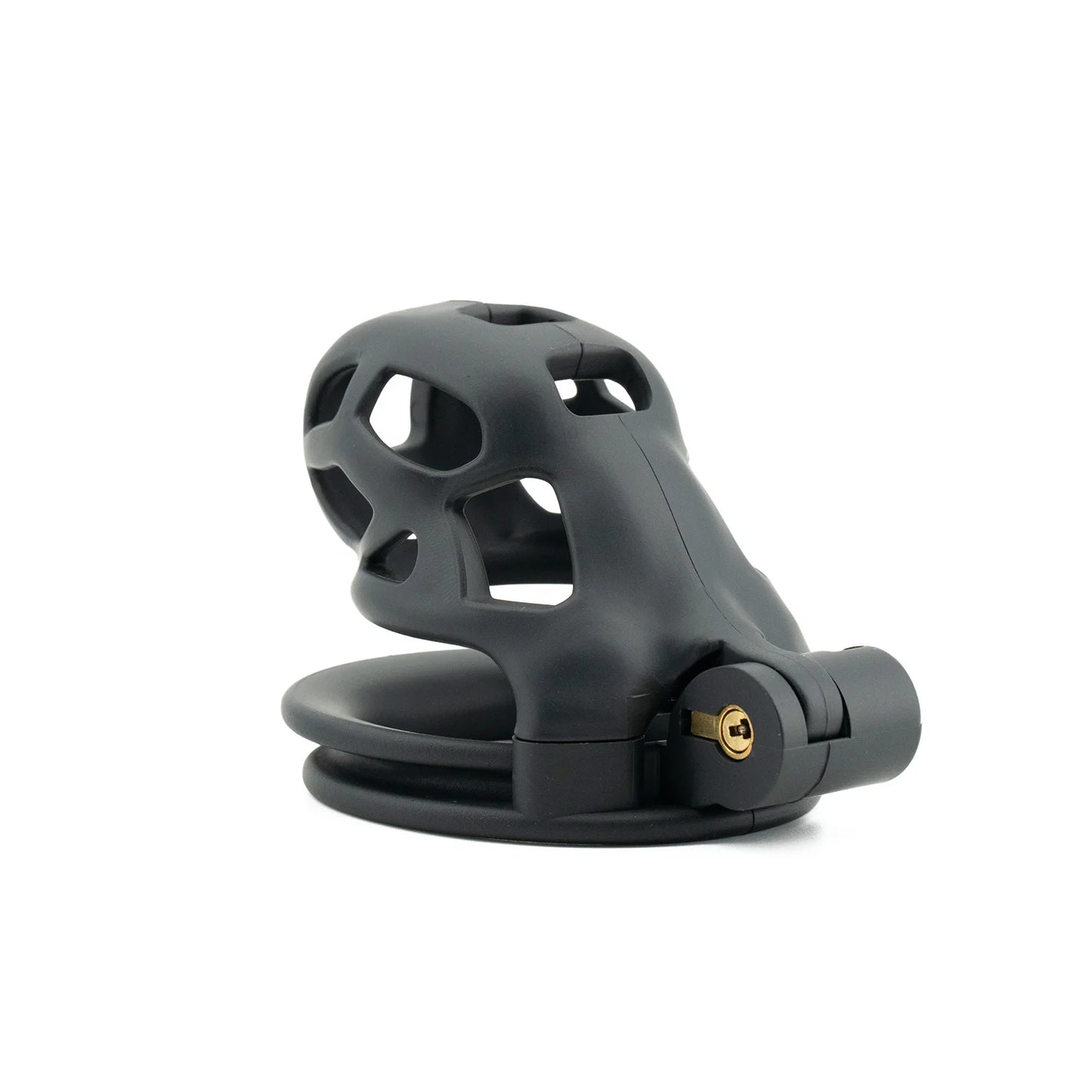 Black Small Short Male Plastic Chastity Lock Slave Cuckold Cock Bondage Cage Adult Sex Toys