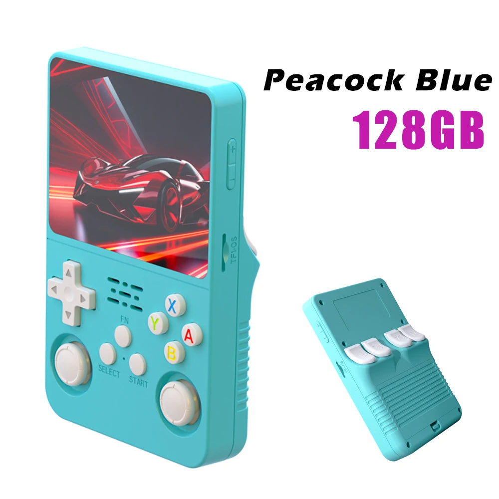 Open Source R36S Retro Handheld Video Game Console Linux System 3.5 Inch IPS Screen Portable Pocket Video Player 64GB Games Gift