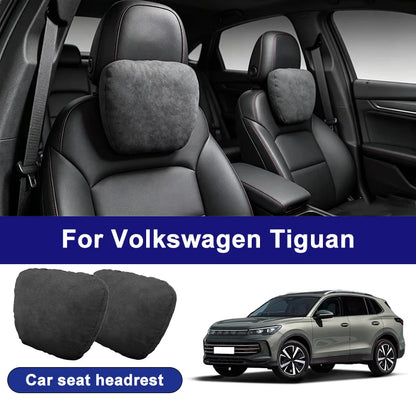 For Volkswagen Tiguan car headrests, soft universal adjustable car seat pillows, car neck pillow cushions, car accessories