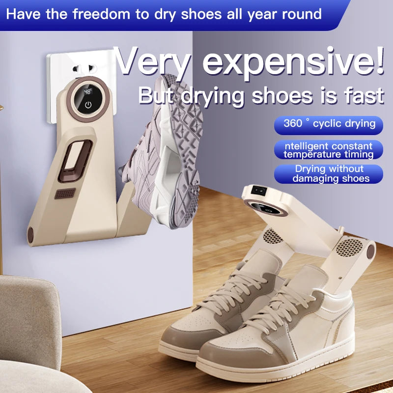 2025 120W Timing Shoe Dryer Dehumidification Shoe Drying Machine Deodorization Drying Machine Wet Shoes Household Drying Machine