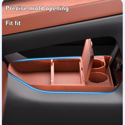 For Geely EX5 Central Control Storage Box Armrest Box Lower Storage Box Interior Modification Accessories