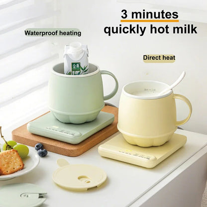 300W Smart Hot Milk Cup Office Mini Health Cup electric kettle Multi-function Home Breakfast Cup Fast Hot Milk Thermos Cup 300W