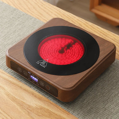 1500W Electric Ceramic Stove Home Timing Coffee Stove Keep Warm Tea Stove Office Temperature Control Tea Maker Multifunction