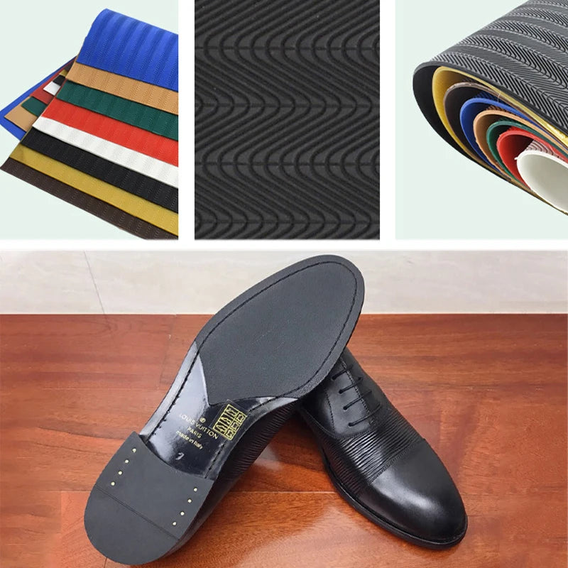 Replaceable Rubber Soles Shoes Outsole Repair Patches Soles Full Sole Repair Stickers Unisex Men Shoes Anti Slip Wearable Pads