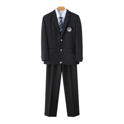 2026 New Style Men's Suit - Korean Fashion Suit - Soft and Breathable Trendy Solid Color Suit Set - S-5XL