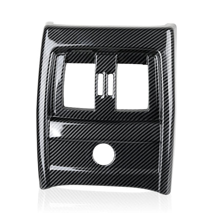 Car Center Console Dashboard Gear Shifter Panel For BMW F30 F31 F34 3GT F32 F33 F36 Trim Accessories, Carbon Fiber ABS Sticker